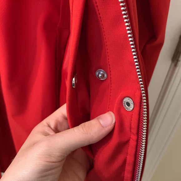 DKNY Bright Red Coat - Picture 16 of 17